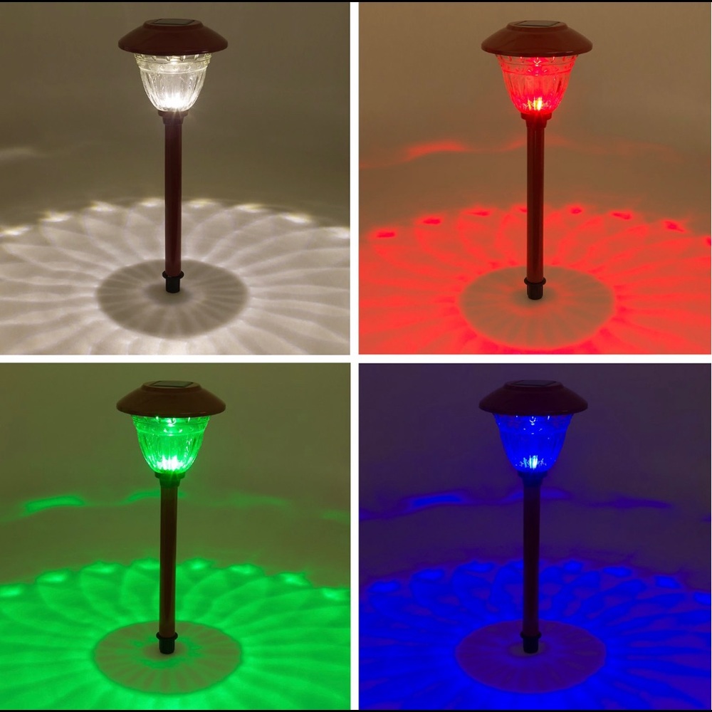 Energizer 8 Pack Solar Lights Outdoor- ( Red )